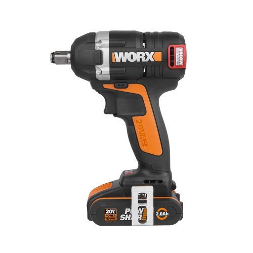 Worx WX279 - Llave Impacto Brushless 20V 2.0Ah (2 bat)